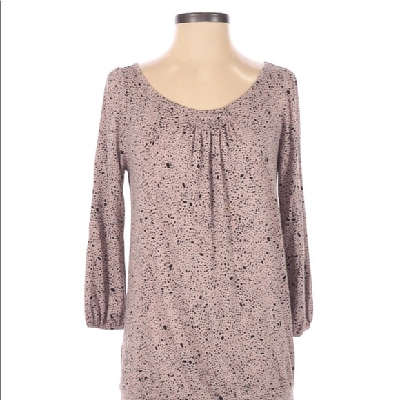Ann Taylor LOFT size small polka dot top - Picture 1 of 5